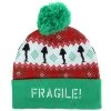Christmas Vacation Collectibles Apparel Fragile Leg Lamp Beanie Cap From A Christmas Story