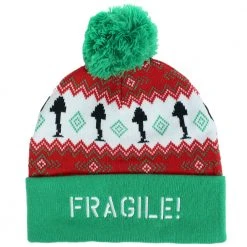 Christmas Vacation Collectibles Apparel Fragile Leg Lamp Beanie Cap From A Christmas Story