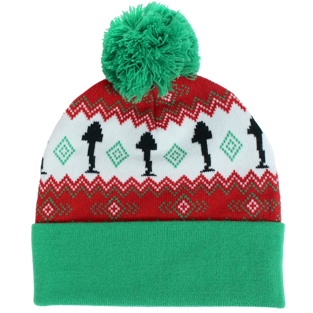 Christmas Vacation Collectibles Apparel Fragile Leg Lamp Beanie Cap From A Christmas Story 4 Christmas Vacation Collectibles Apparel Fragile Leg Lamp Beanie Cap From A Christmas Story