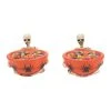 Department 56 Trick Or Dare Treat Bowls From Dept 56 Halloween Snow Village