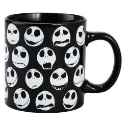 BioWorld Housewares/Home Decor Jack Skellington Facial Expressions 16oz Ceramic Mug