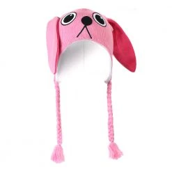 A Christmas Story House Apparel Pink Nightmare Laplander Hat From A Christmas Story