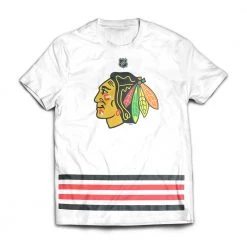Christmas Vacation Collectibles Apparel Clark Griswold 00 Chicago Blackhawks T-shirt From Christmas Vacation