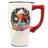 Spoontiques Merry Clarkmas Ceramic Travel Mug W/Lid From Christmas Vacation Housewares/Home Decor
