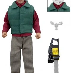 Neca Chainsaw Clark Clothed 8" Figure From Christmas Vacation 8 Neca Chainsaw Clark Clothed 8