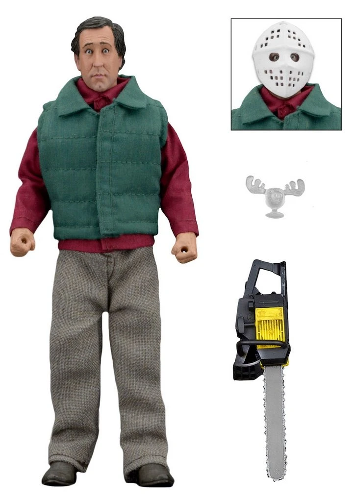 Neca Chainsaw Clark Clothed 8" Figure From Christmas Vacation 5 Neca Chainsaw Clark Clothed 8" Figure From Christmas Vacation