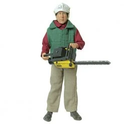 Neca Chainsaw Clark Clothed 8" Figure From Christmas Vacation