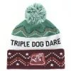 A Christmas Story House Triple Dog Dare Beanie Cap From A Christmas Story Apparel 2 A Christmas Story House Triple Dog Dare Beanie Cap From A Christmas Story Apparel