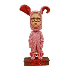 Neca Action Figures A Christmas Story Ralphie In Bunny Suit Head Knocker