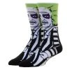BioWorld Betelgeuse 360 Crew Socks From Beetlejuice Apparel