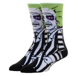 BioWorld Betelgeuse 360 Crew Socks From Beetlejuice Apparel