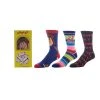 BioWorld Chucky 3 Pack Crew Socks From Child's Play