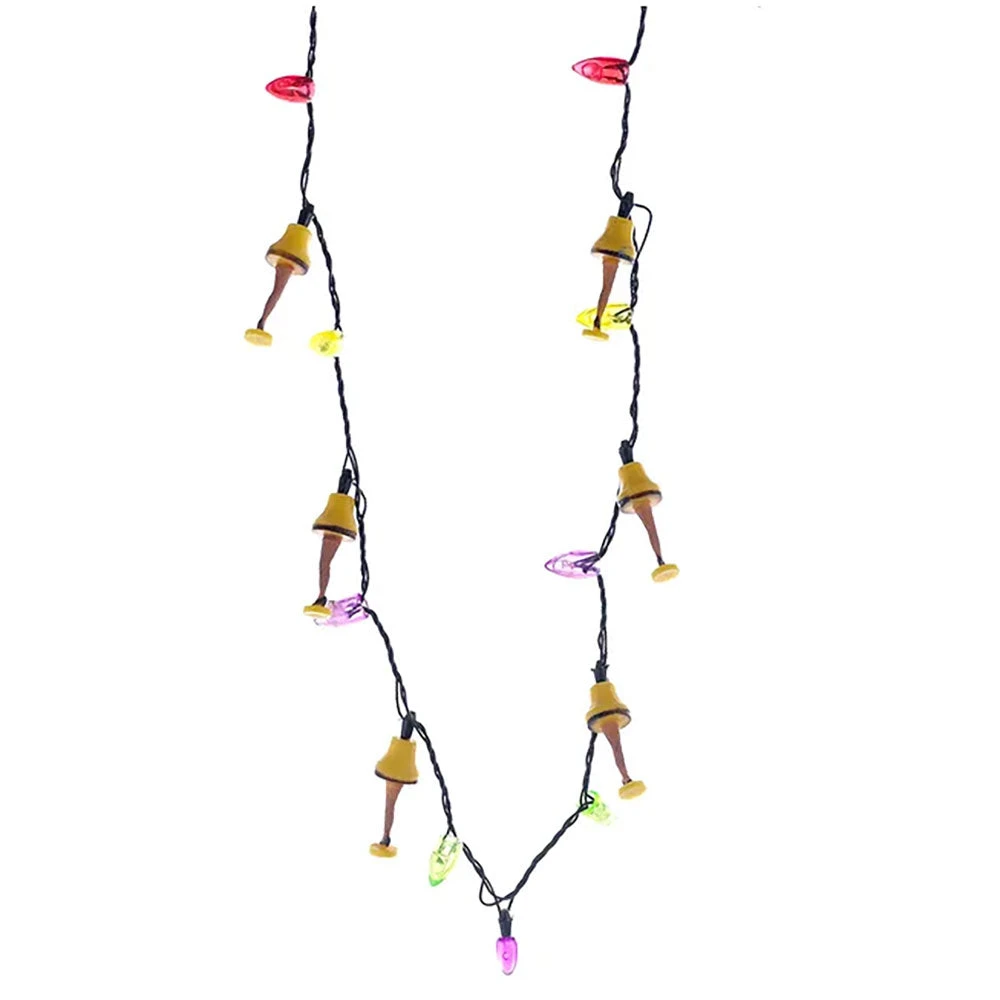 Kurt Adler LED Leg Lamp Necklace From A Christmas Story 3 Kurt Adler LED Leg Lamp Necklace From A Christmas Story