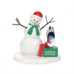 Department 56 Lucky The Snowman 2022 Dept 56 Christmas Village Accessory