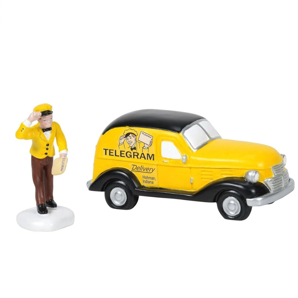 Department 56 Old Man's Telegram Delivered From Dept 56 A Christmas Story Village 3 Department 56 Old Man's Telegram Delivered From Dept 56 A Christmas Story Village