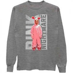 A Christmas Story House LONG SLEEVE Pink Nightmare Tee From A Christmas Story